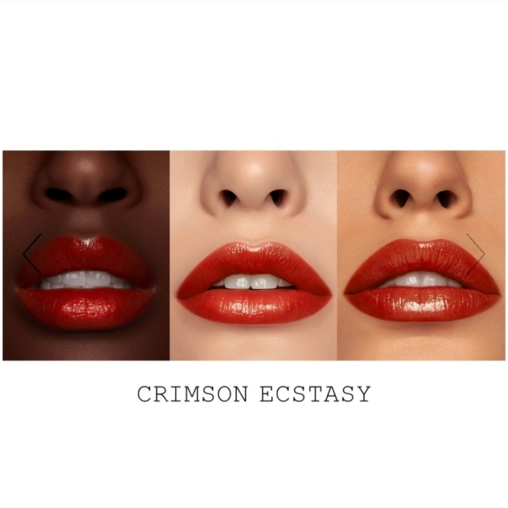 NIB Pat McGrath Labs SatinAllure Lipstick in 656 Crimson Ecstasy - Picture 7 of 7